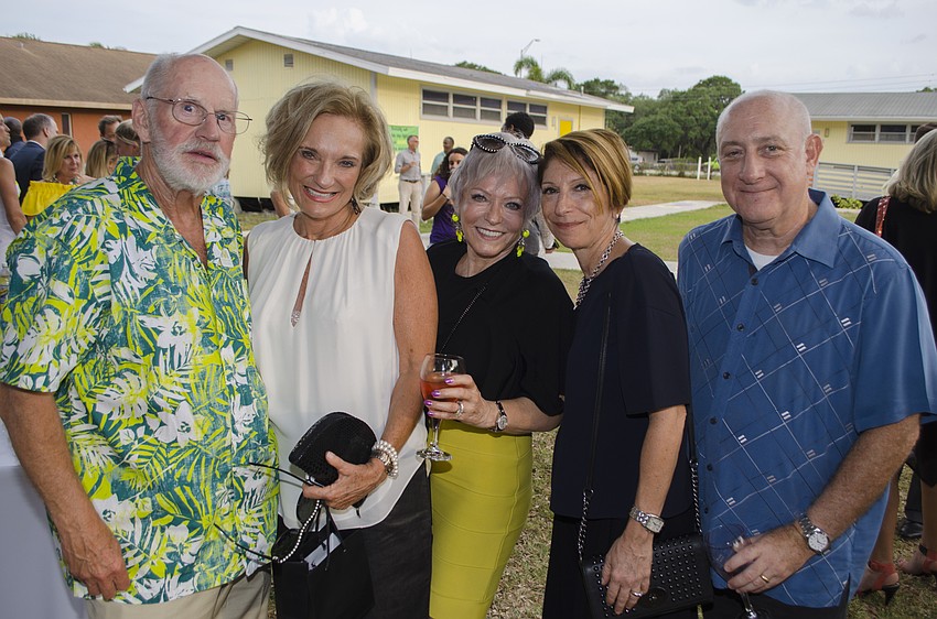 Bill Johnston, Barbara Zdravecky, Elisabeth Waters, Felice Schulaner and Dennis Rees