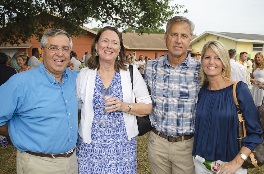 Bernie and Marlene Yanelli with Greg and Katie Patterson