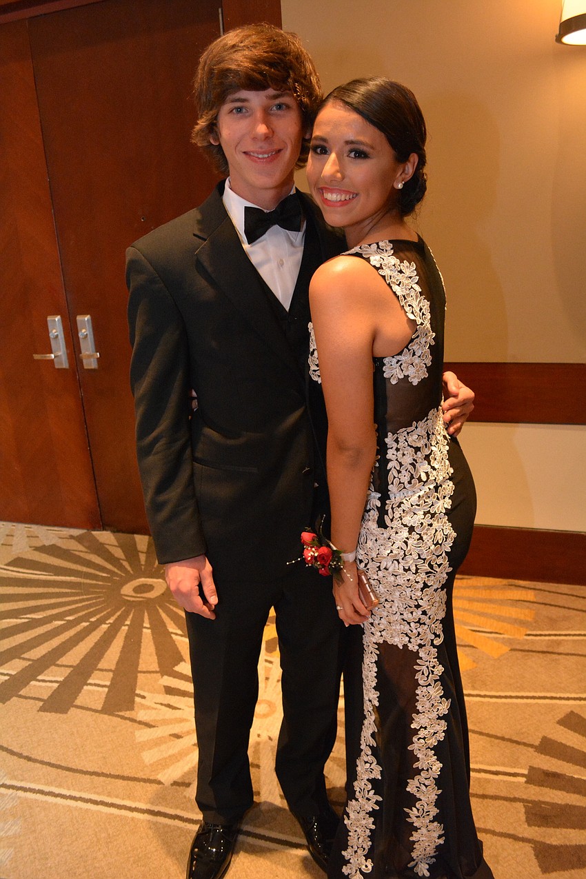 Lakewood Ranch high graduate Landon Streeter returns to attend with senior Emily Hernandez.