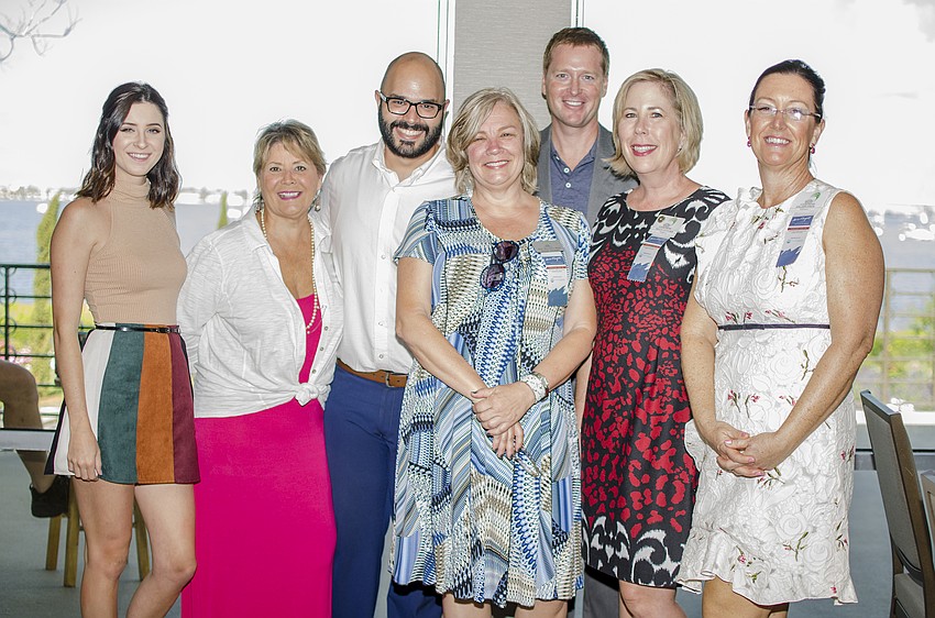 Alex Hill, Barbara Strauss, Roger Capote, Vera Neumann - Wood, Craig Kenkel, Tracey Fletcher and Colleen Costa