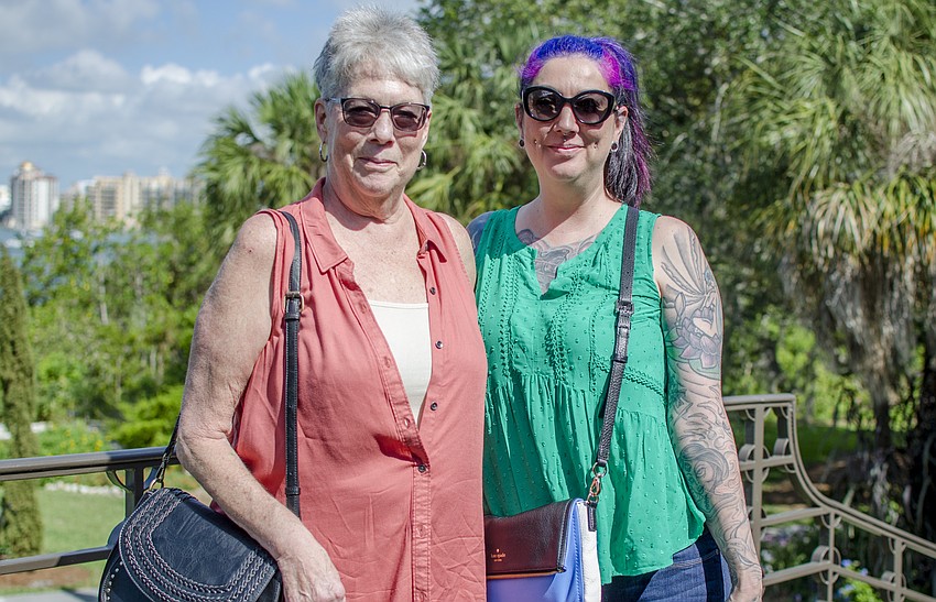 Peggy Mahaulu and Leina Sallander