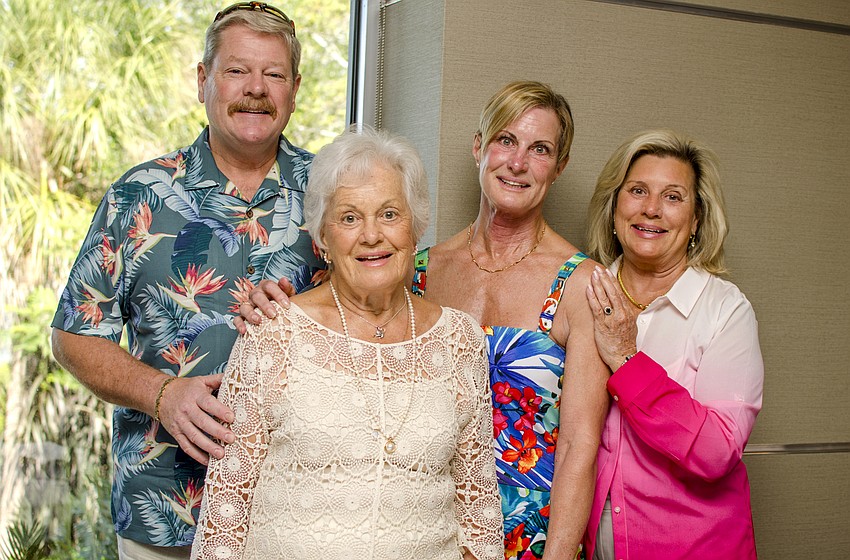 Pete Cumming, Diane Cumming, Gene Trump and Susan Praydis