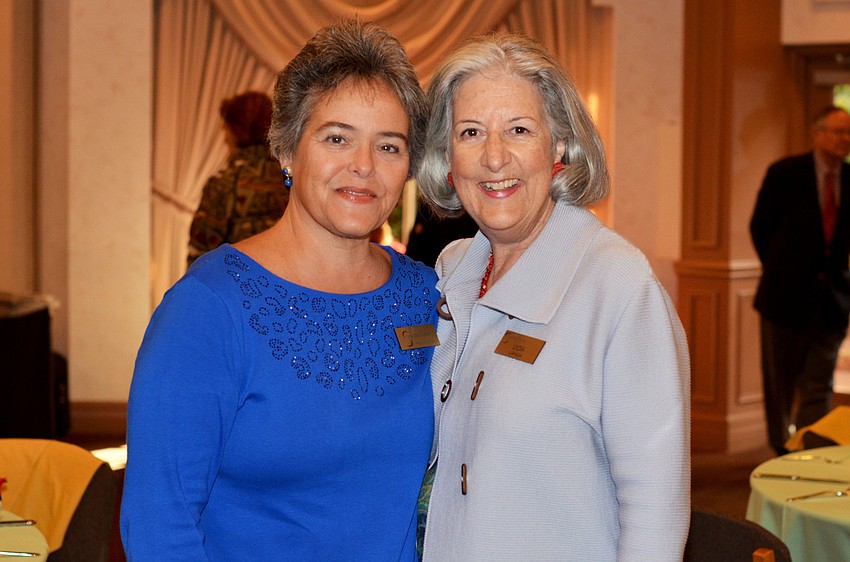 Sheila Vincent and Lydia Landa