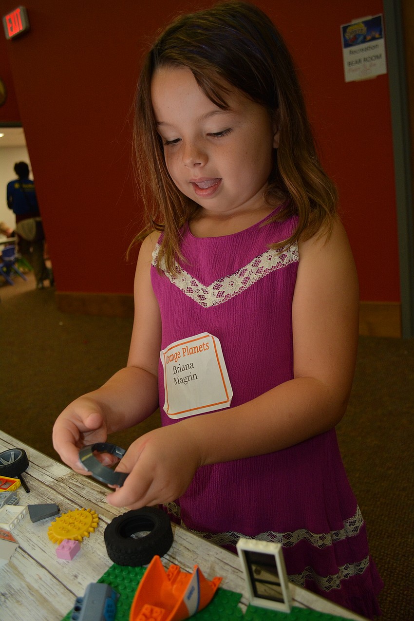 Briana Magrin, 6, goes to Williams Elemetnary.