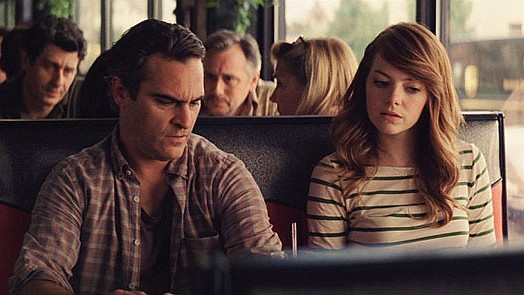 Joaquin Phoenix and Emma Stone star in "Irrational Man."
