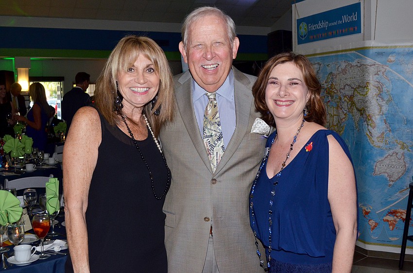 Joan and Alex Arnold with Marty Katz