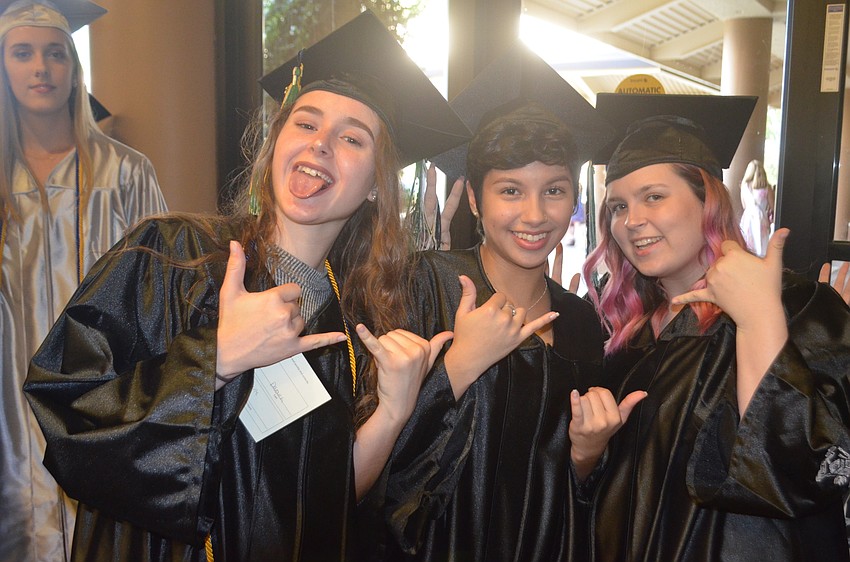 AmeliaBelle Dasovich, Emil Strimer and Gillian Kouw spent many of their high school days in the chorus.