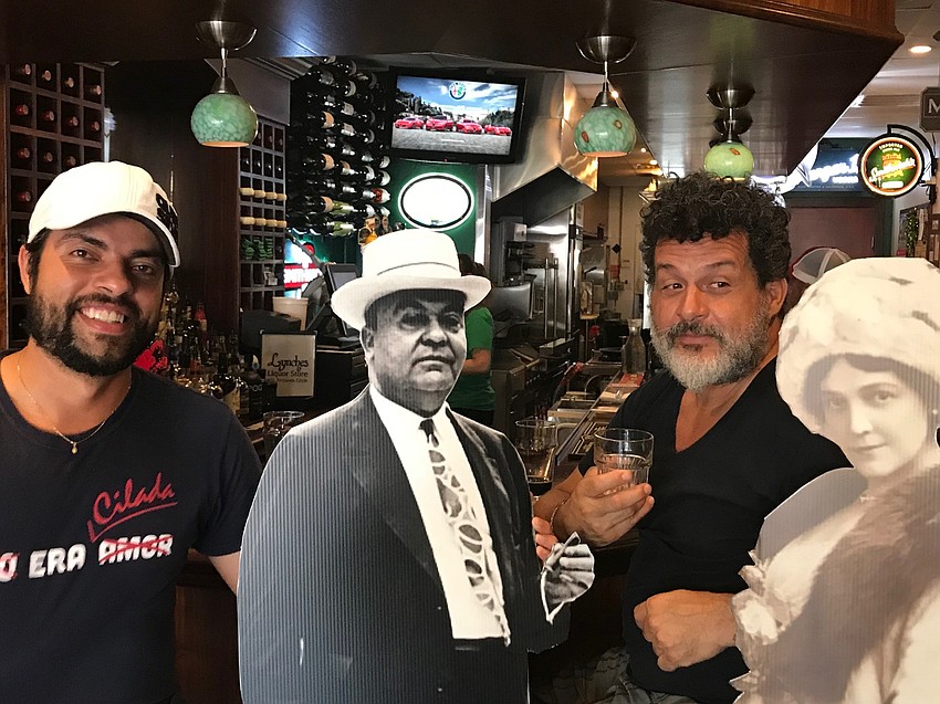 Apollo Sinclair and Delmo Santos at Lynches Pub & Grub Photos courtesy of Shauna Longshore