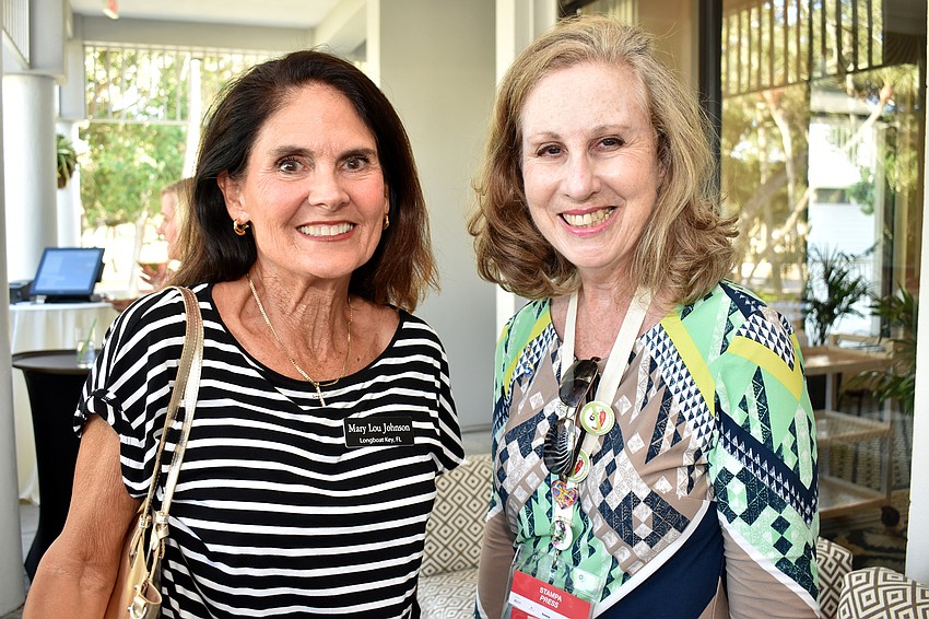 Mary Lou Johnson and Sara Sinaiko