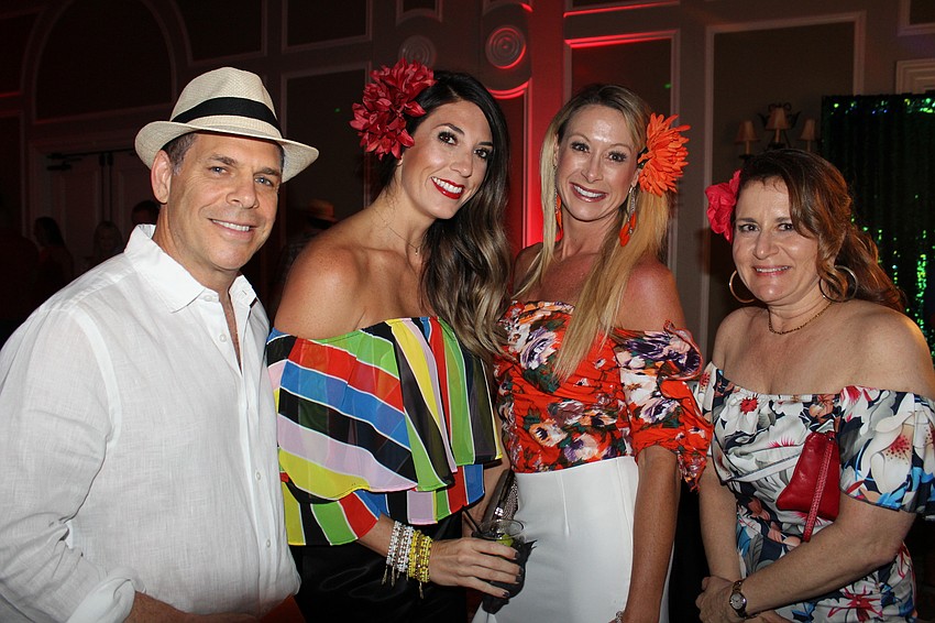 East County's Robert Finkelstein, Leah Morrison, Kelly Swisher and Nancy Houseman enjoy supporting the Children's Guardian Fund.