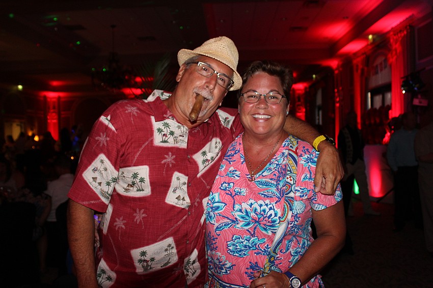 Lakewood Ranch's Gordon Silver and Cydne Riley know it's not Havana Nights without a good cigar.