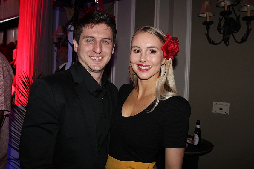 Sarasota's Colton Castro and Laura Castro appear ready for a night out in Havana.