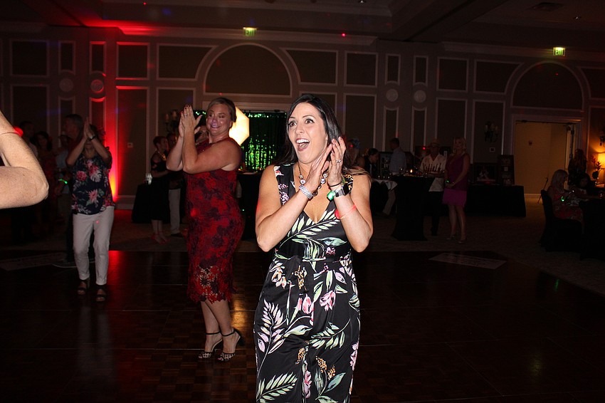 East County's Monica Rissler lets the music move her.