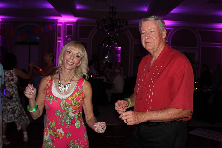 Lakewood Ranch's Teresa Zumsteg and Steve Zumsteg hit the dance floor.