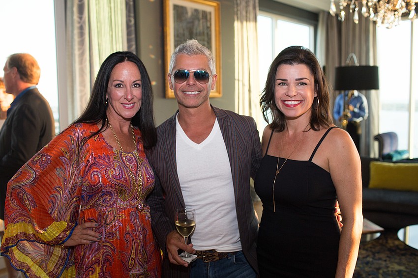 Ashley Kozel, Marko Radisic and President and CEO Elizabeth Melendez-Fisher