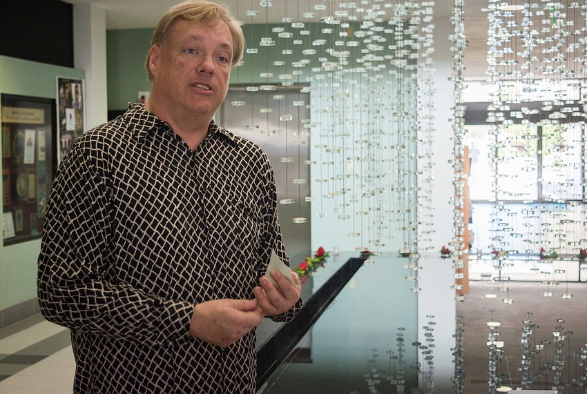 Rob McGovern organized the memorial ceremony held at Sarasota City Hall.