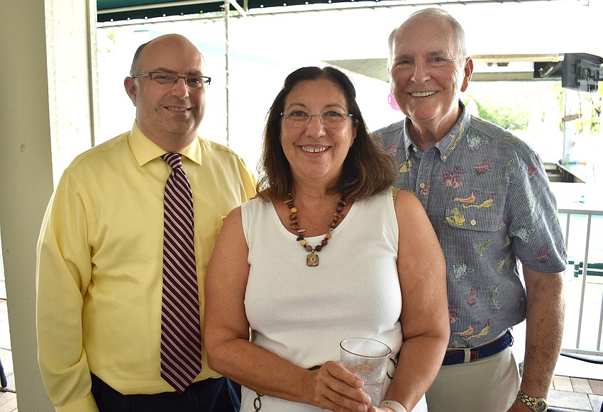 Brad Marner, Susan Veshosky and Jerry Bowles
