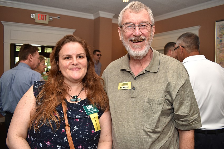 Daniella Pollak and Ed Nugent