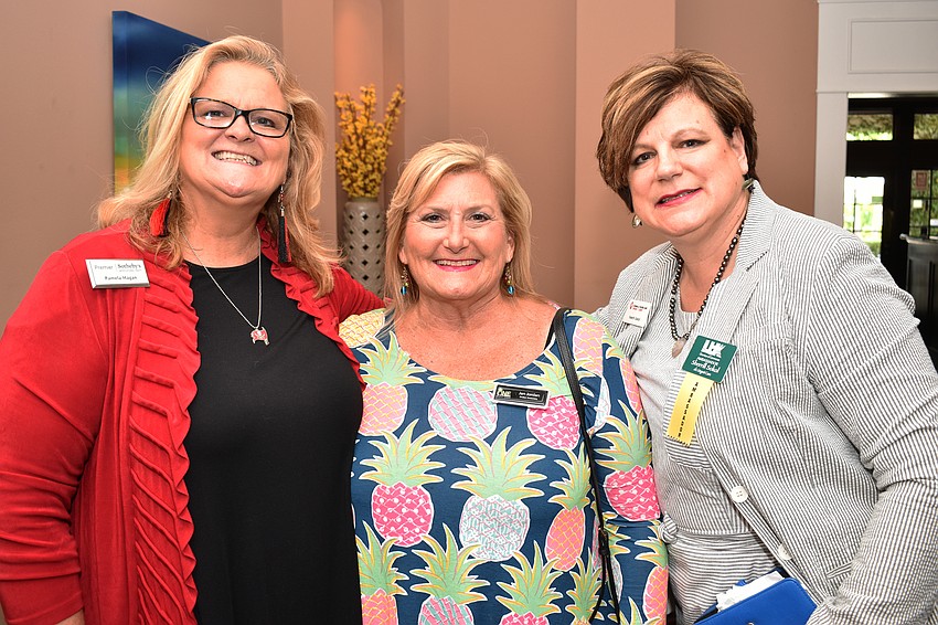 Pamela Hagan, Jan Jordan and Sherrill Sokol