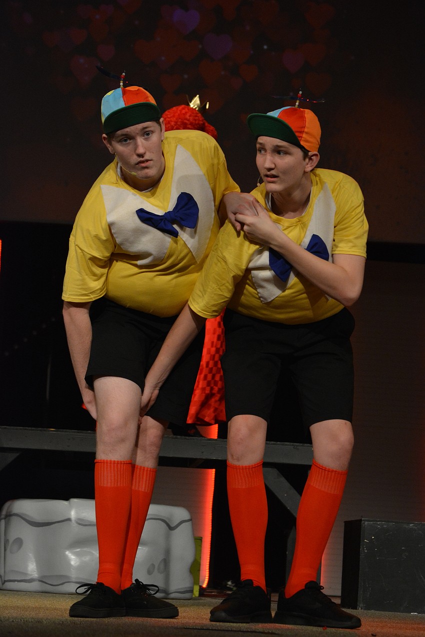 Gantt and Harrison George can't remember which is Tweedle Dee and which is Tweedle Dumb.