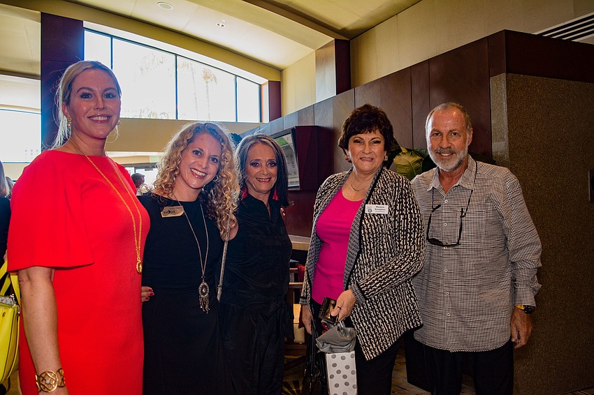 Nikki Taylor, Jaime Marco, Ruth Brown, Marjorie Broughton and Stanley D.R. Hourton