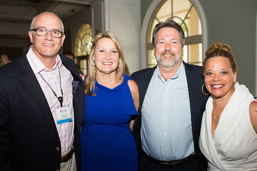 Ken Hoffman, Fay and Brian Armstrong and Cathy Brown-Butler