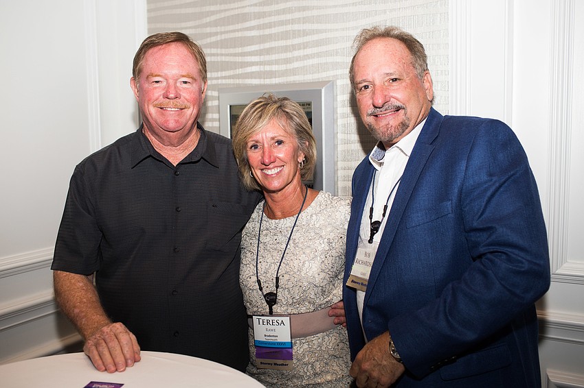 Mike Carter, Teresa Rawe and Bob Richardson