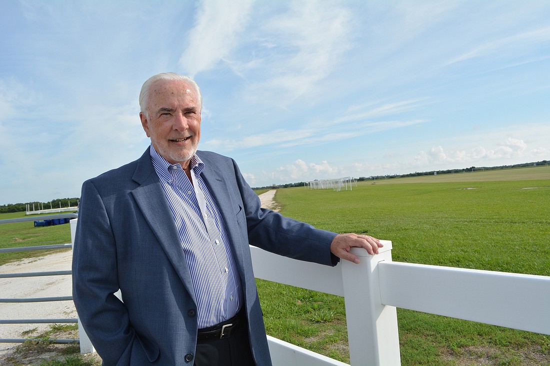 Manatee County Administrator Ed Hunzeker envisions acreage north of Premier Sports Campus as a government services hub for the eastern part of the county.