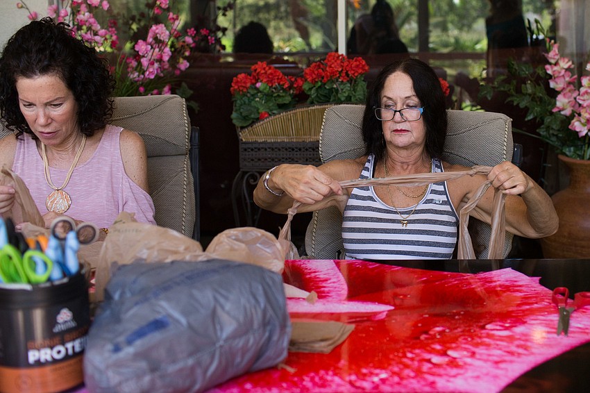 Michele teaches others in hopes that they will help her with a step in the process.