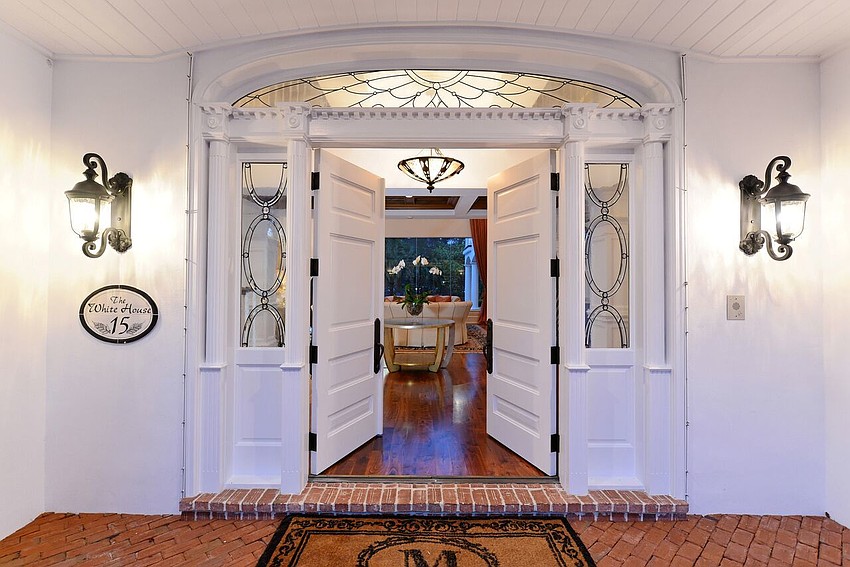 The home at 15 Lighthouse Point Drive is known as The White House.