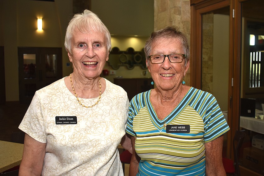 Jackie Dixon and Jane Webb