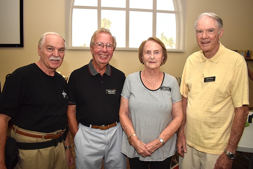 Bill Buckley, Wayne and Linda Swift and John Dixon