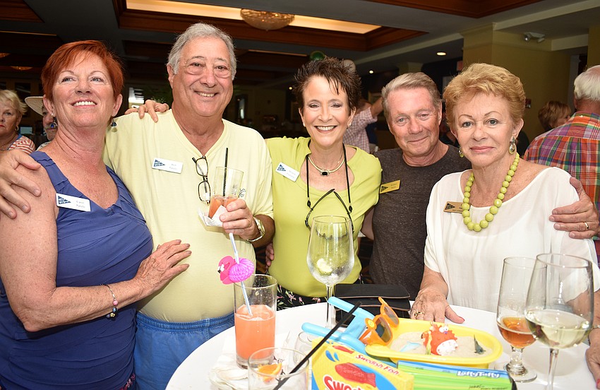 Carol and Bob Patulo, Michele Fischman and Kendall and Lynn Smith