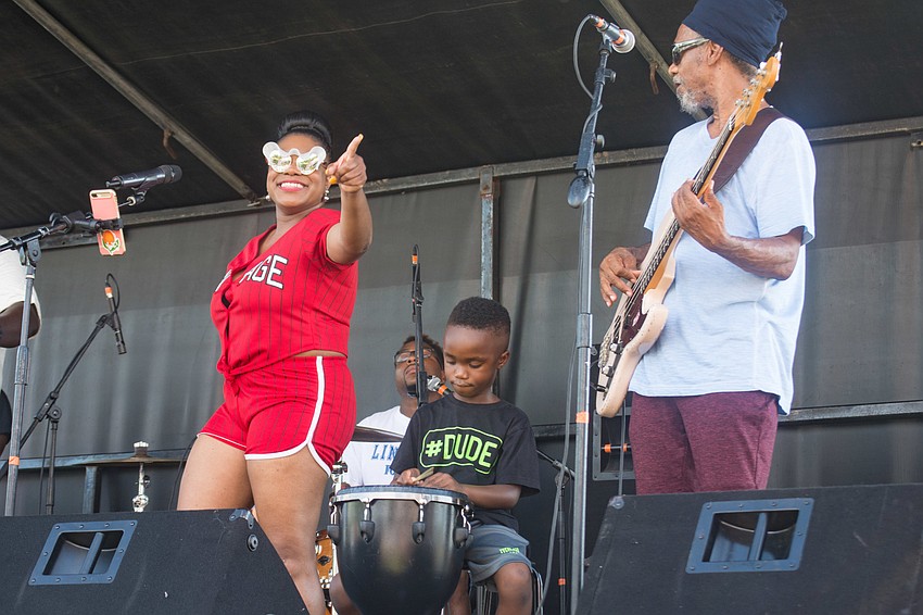 Jah Movement plays reggae tunes and covers at Friday Fest.