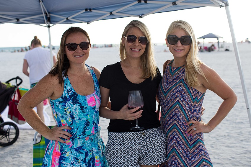 Gillian McClellan, Ashley Spradley and Chrissie Davis