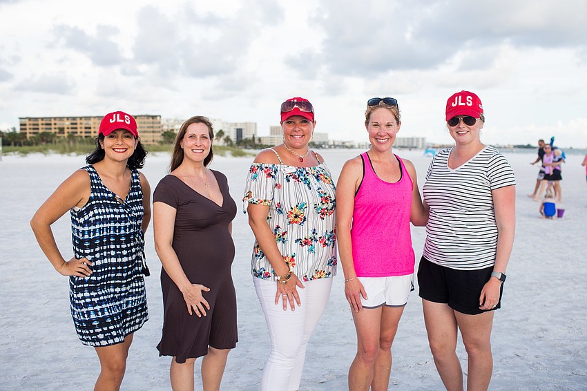 Jennifer Masters, Emily Meinke, President Amy Sankes, Sarah Lodge and Kayla Olsen