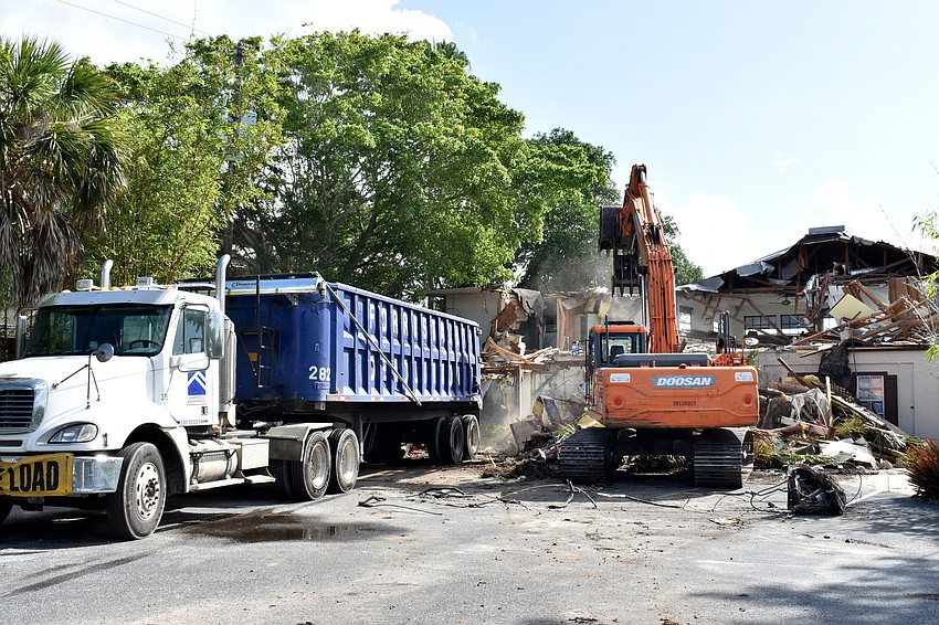 A permit from the town of Longboat Key said the demolition will cost $24,000.