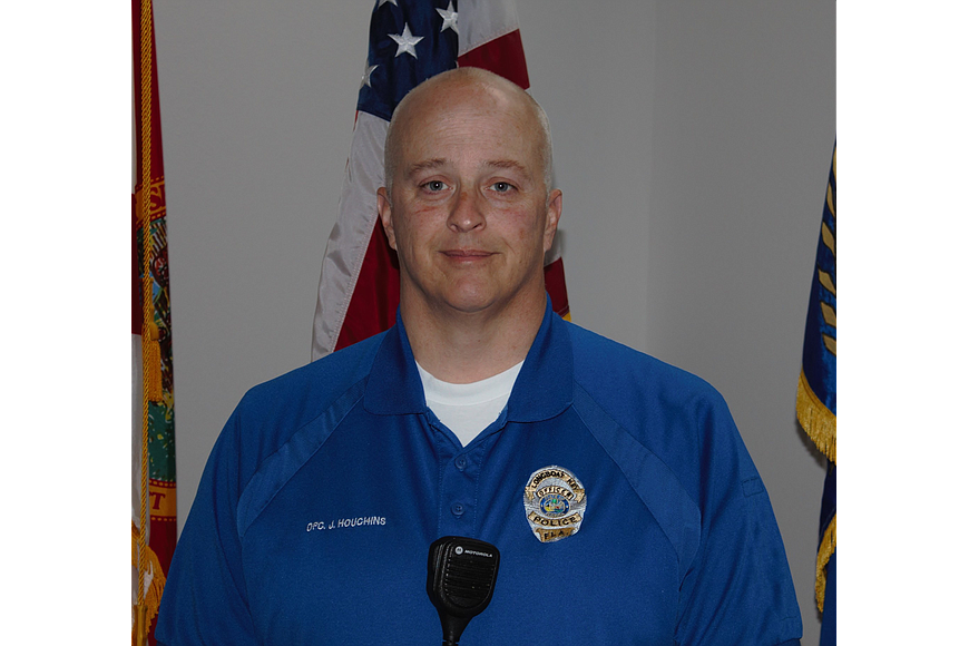 Former officer Jeffery Houchins
