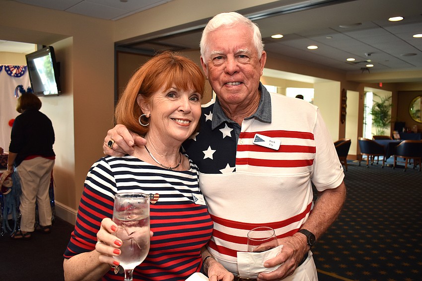 Peggy Burns and Buck Fry