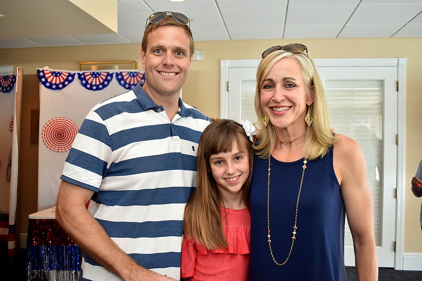 Doug, Landry and Cheryl Kidd