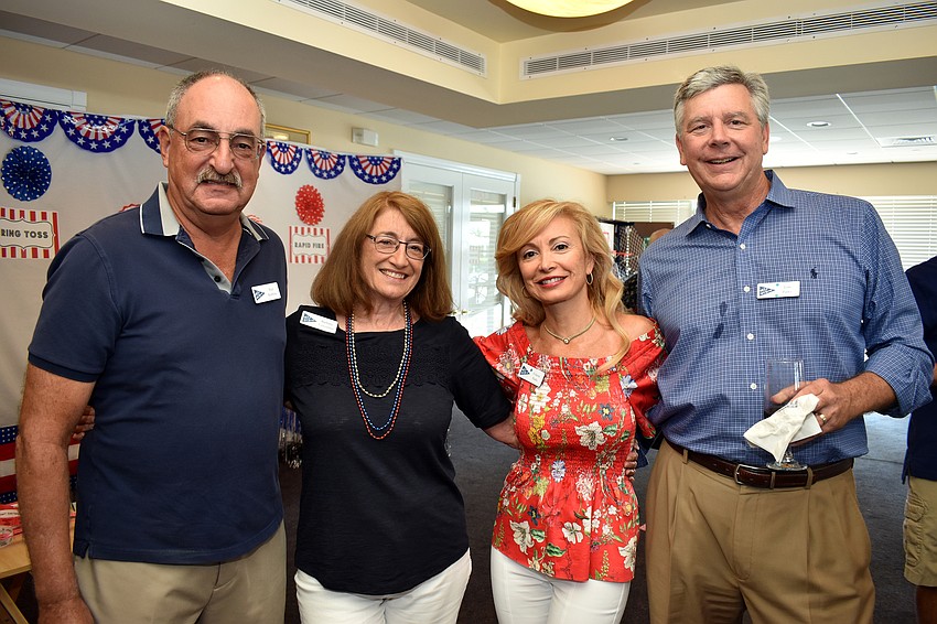 Paul Robbin, Barbara Lowenthal and Celeste and Tom Parks
