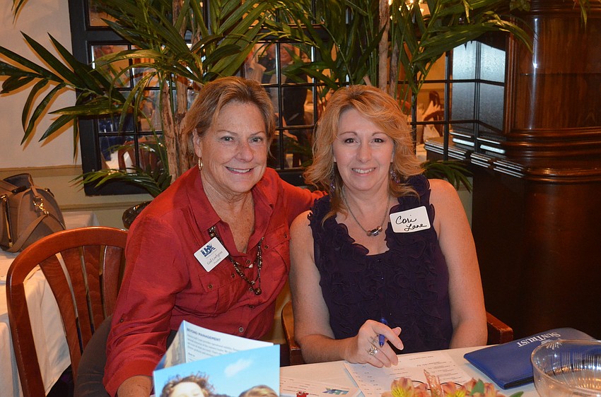 Chamber President Gail Loefgren and Executive Assistant Cori Lane