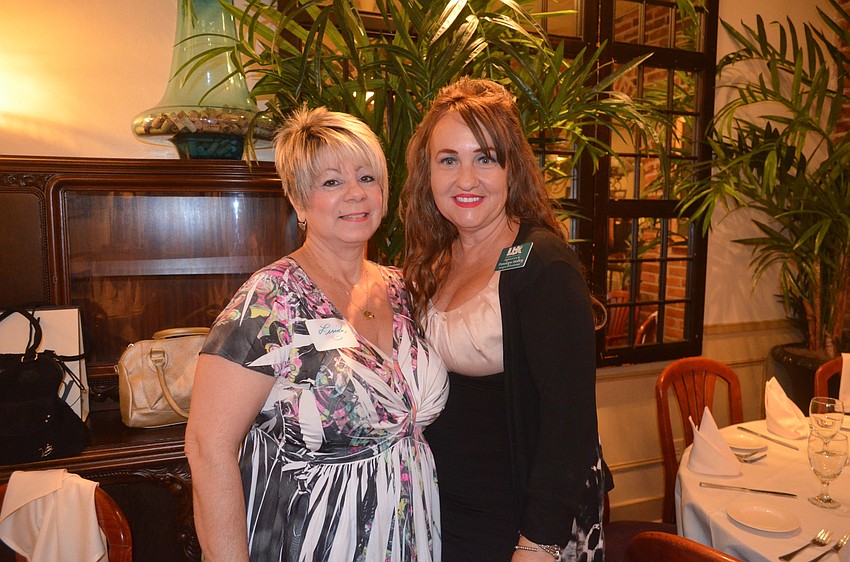 Linda Shepard, of A Victorian Bride Hair & Makeup, and Penelope Mabrey, of SERVPRO of Bradenton