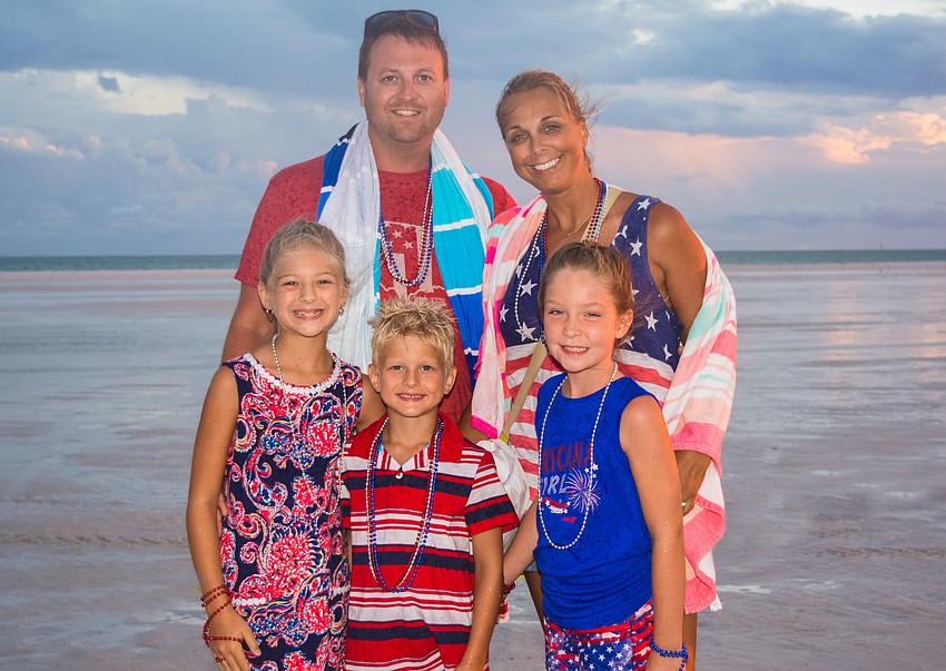 Olivia, Justin, and Colton McKenzie with Carrie and Ava Ricer