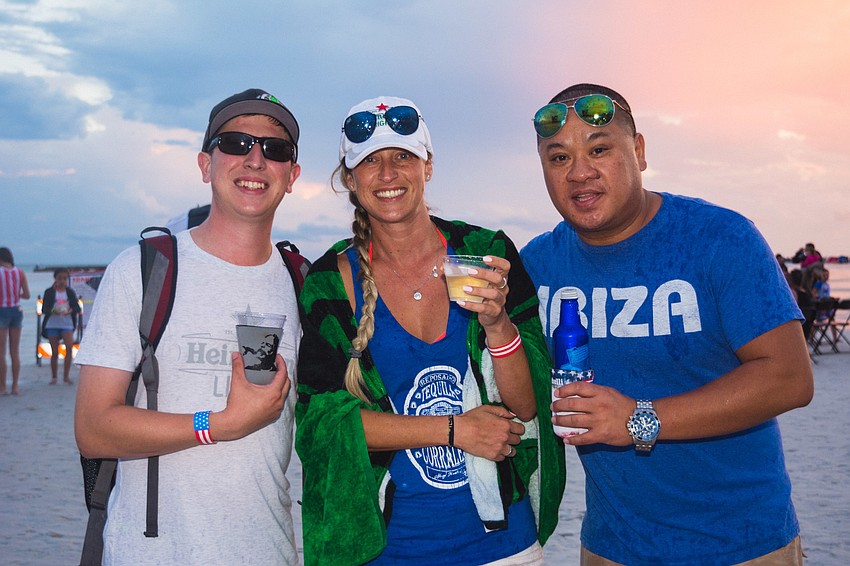 Miles Mattison, Tonia George and Eric Som