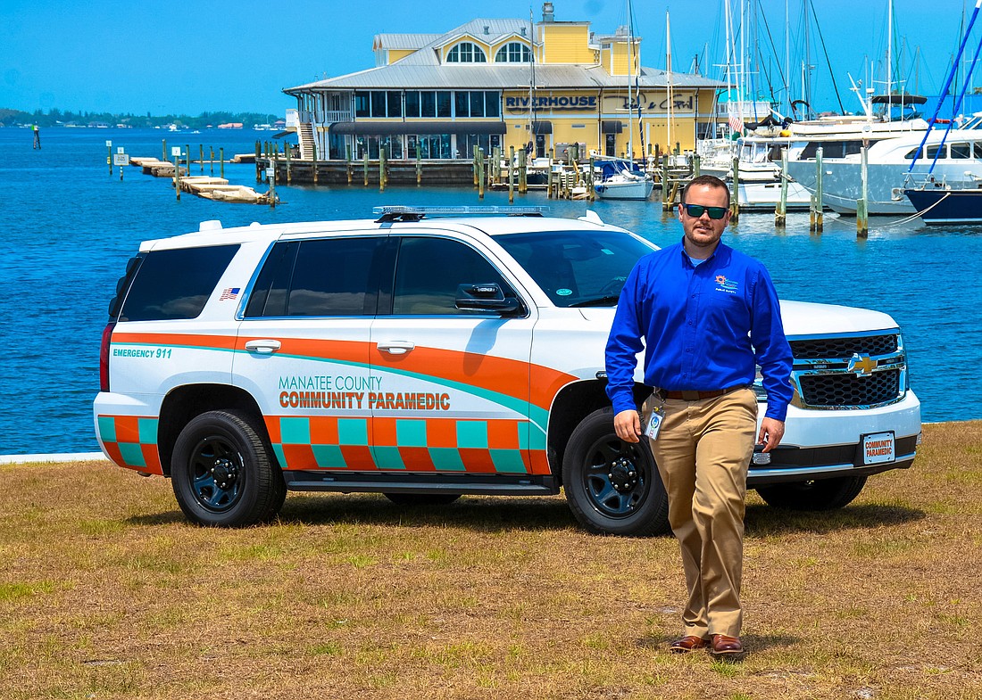 James Crutchield launched a community paramedics program in 2016. Courtesy image.