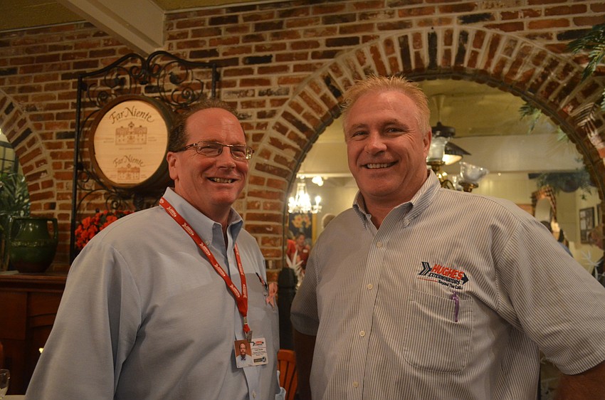 Todd Stubbs and Max Ellis, of Hughes Exterminators