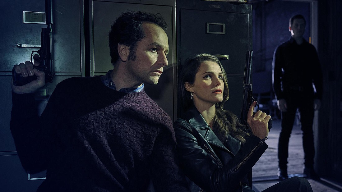 Matthew Rhys and Keri Russell in a promotional picture for "The Americans." Image source: FX.