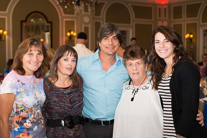 Pam Sandh, Tracy Wooten, Bryan Dattilo, Marylou Gillgren and Savanna Edwards