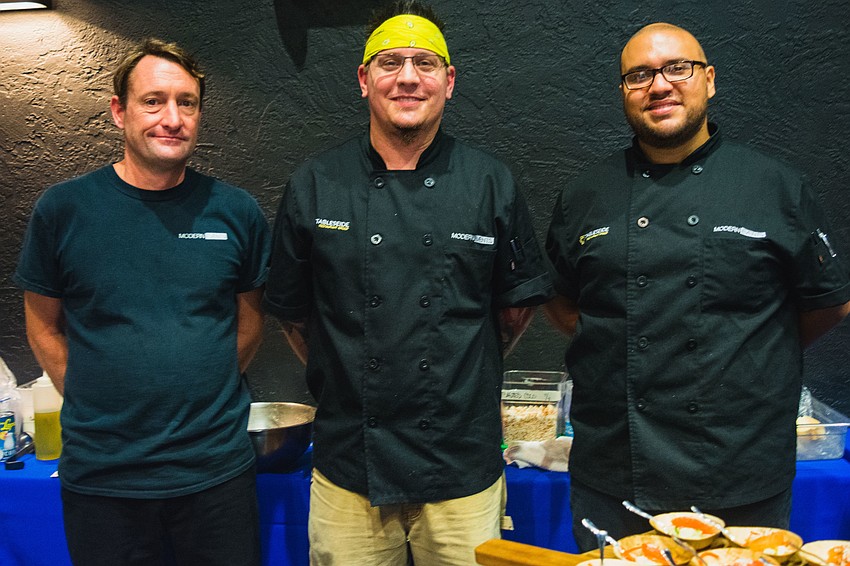 Tableseide Restaurant Group's Chris Payne, Mike Yoder and Victor Gaviria